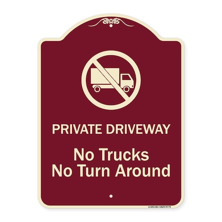 Designer Series-Private Driveway. No Trucks No Turnaround